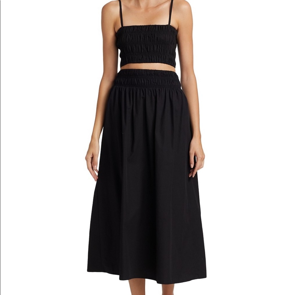 NWT Faithfull The Brand Black Linen Set